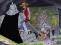 Une lame jaillissante ! Zoro le pirate contre le prlat Ohm !