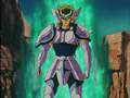 Seiya changé en pierre ! Le Bouclier de la Méduse