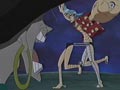 Combat sur le toit ! Franky contre Nero !