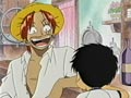 Vol au-dessus des chutes d'eau ! Les sentiments de Luffy !