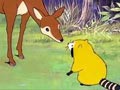 Young deer found in the forest
