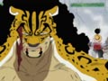 La rage au bout des poings ! La rafale de Luffy  pleine puissance !