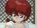 Ranma est tombé sur la tête