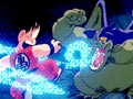 Sangoku contre le dragon volant