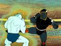 Le point faible de Muscleman