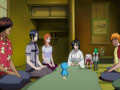 Byakuya, disparaissant avec les fleurs de cerisier