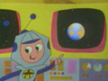 Dans l'espace