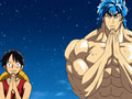 Duo de choc ! Luffy et Toriko en plein combat !