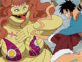 Duel compliqu pour Luffy ! Le pouvoir du fluide des surs Gorgone
