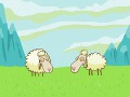 Des moutons qui organisent un pique-nique
