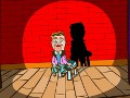 L'homme invisible ventriloque
