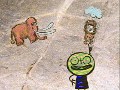 Toto qui fait le guide dans les grottes de Lascaux
