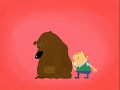 Un ours gonflable
