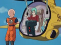 Ten Shin Han et la catapulte d'énergie, une technique périlleuse ! Sauve tes amis, Son Goku !
