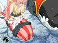 Les larmes de Shirahoshi. Luffy entre enfin en scne !