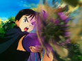 Un trou d'air dans la main droite, Miroku le bonze voyou
