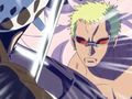 Un combat acharn. Law contre Doflamingo !