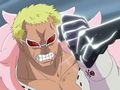 Bataille de fluides. Luffy contre Doflamingo !