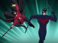 Nightwing, Red Robin vs Silverback