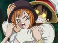 Le sbire de Big Mom. Luffy et la fort de la tentation !