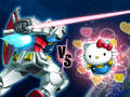 Gundam vs Hello Kitty