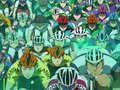 Road 07. Le peloton arrive