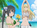 DanMachi OAV 2: Quel mal y-a-t-il  ramasser des herbes mdicales sur une le dserte ?