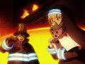 Shinra Kusakabe s'engage dans la Fire Force