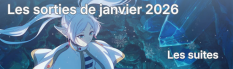 Les sorties de Janvier 2026 : Les Suites